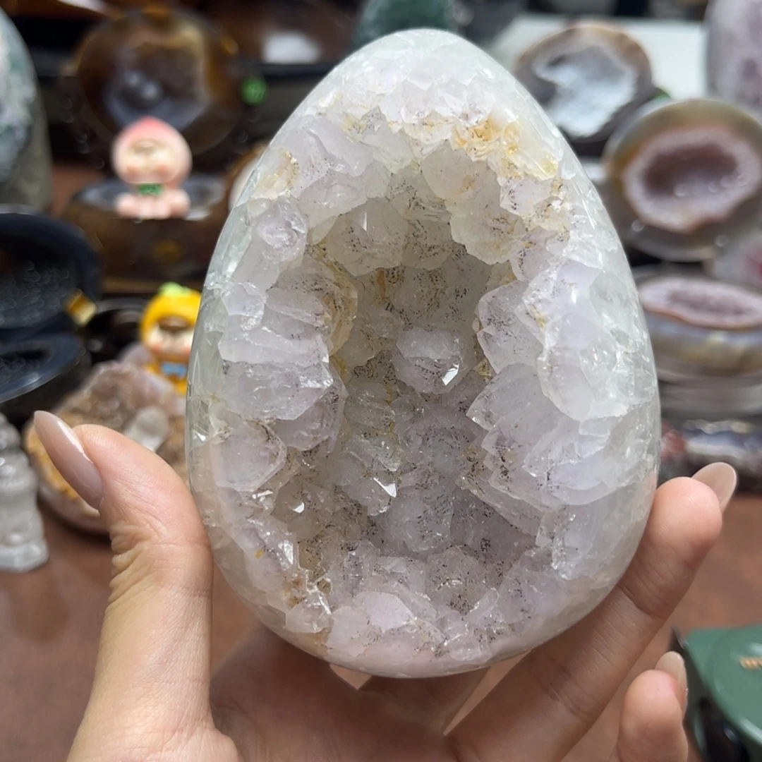 摆件紫晶未镶嵌水晶