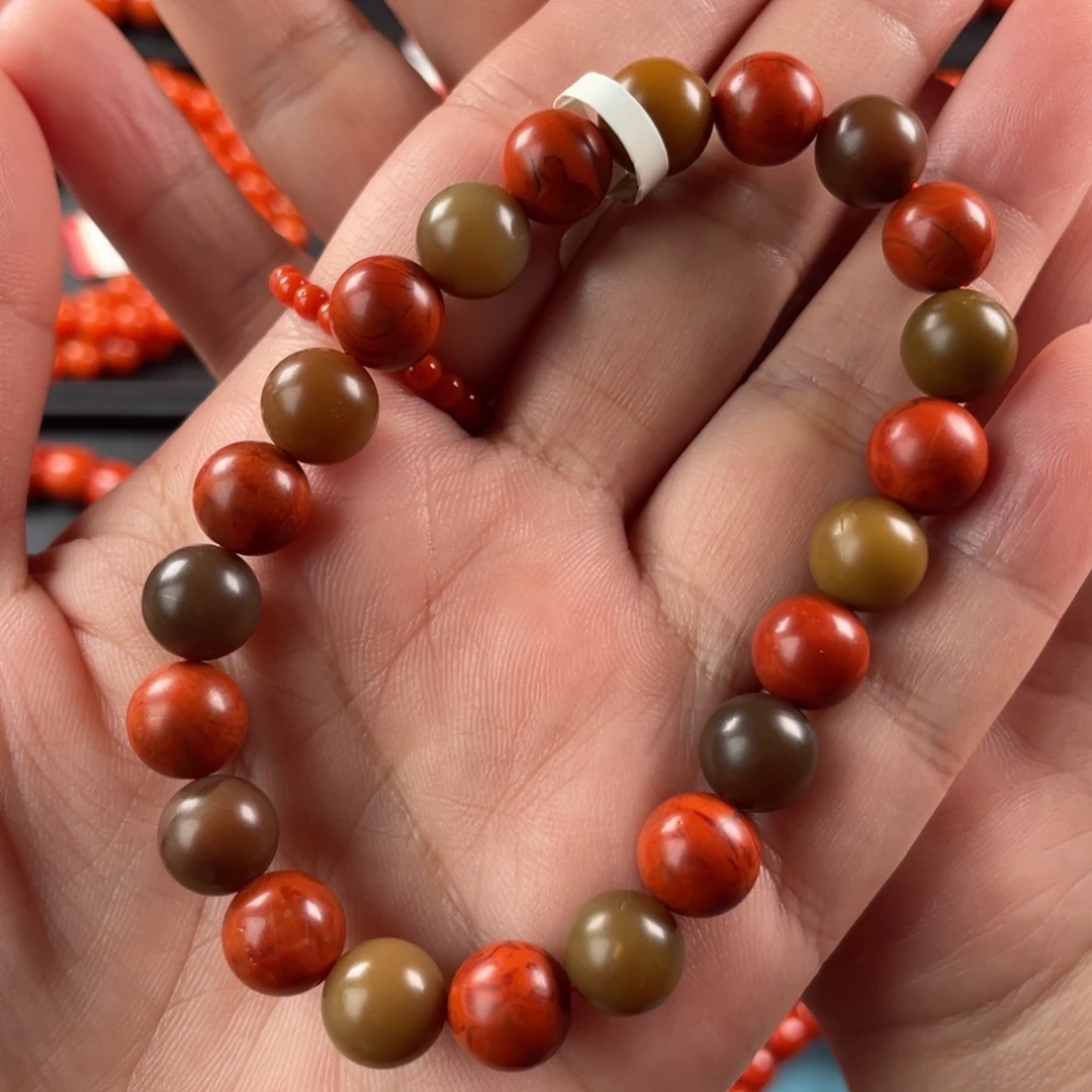 南红玛瑙未镶嵌手链妞9