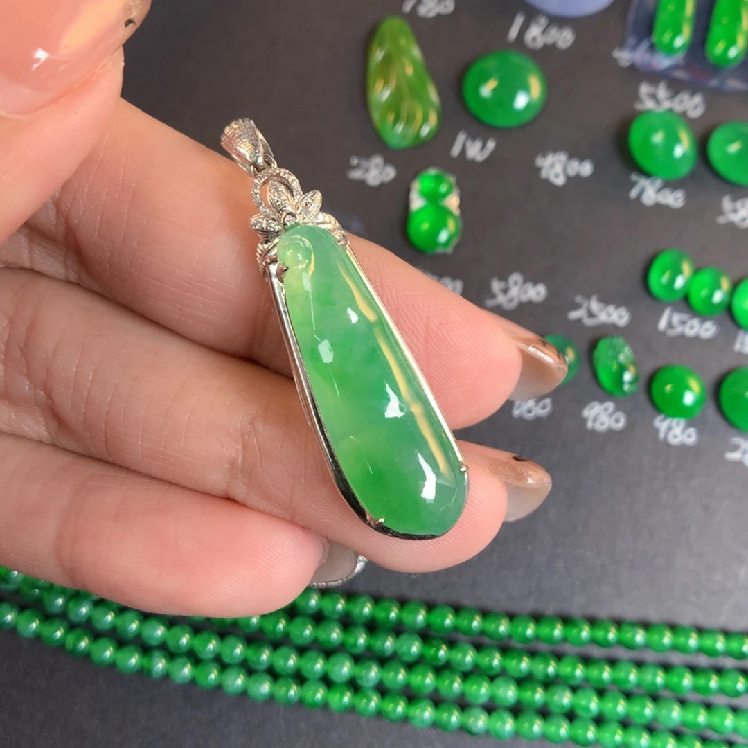 翡翠散珠翡翠39.16-10.52-6.18