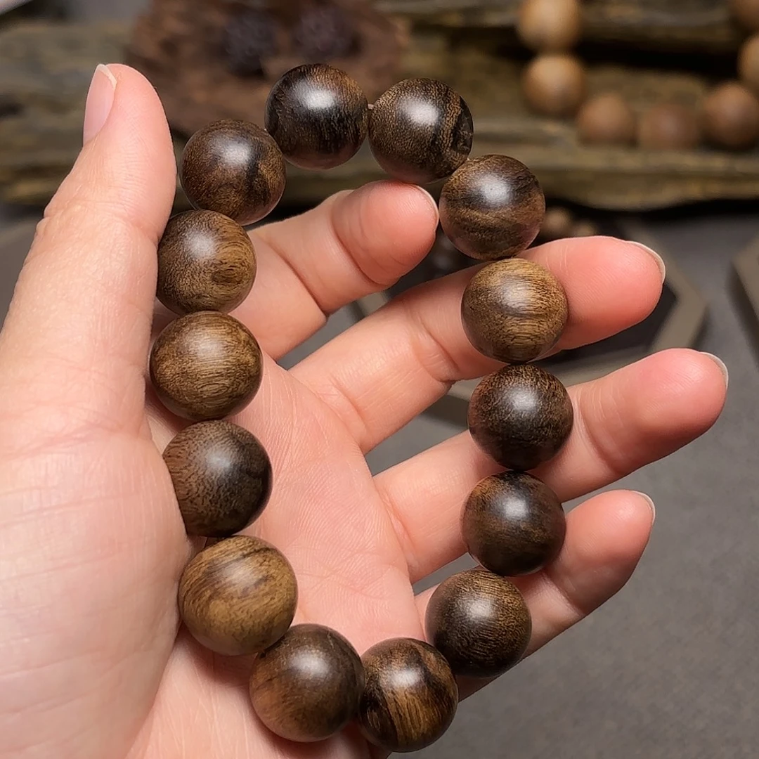手串沉香越南芽庄帝王黄棋棋楠瘤疤1.6
