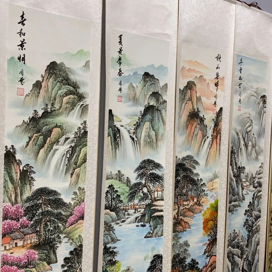 国画老师手笔手绘作品w