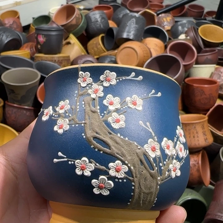 茶杯紫砂全手工制作工艺