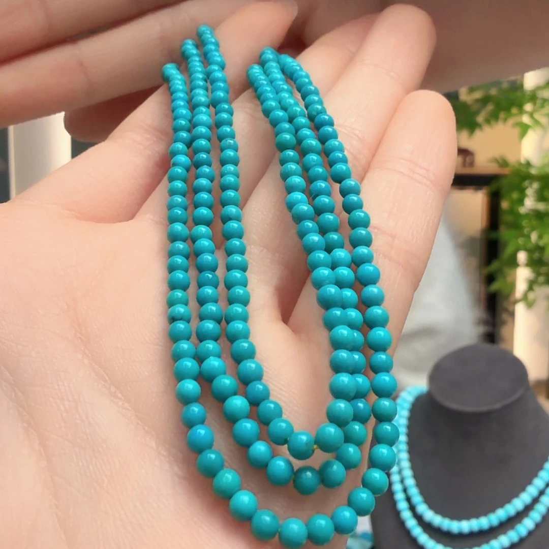 绿松石未镶嵌颈饰