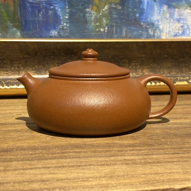 红降坡泥光器寒江紫砂壶强建红