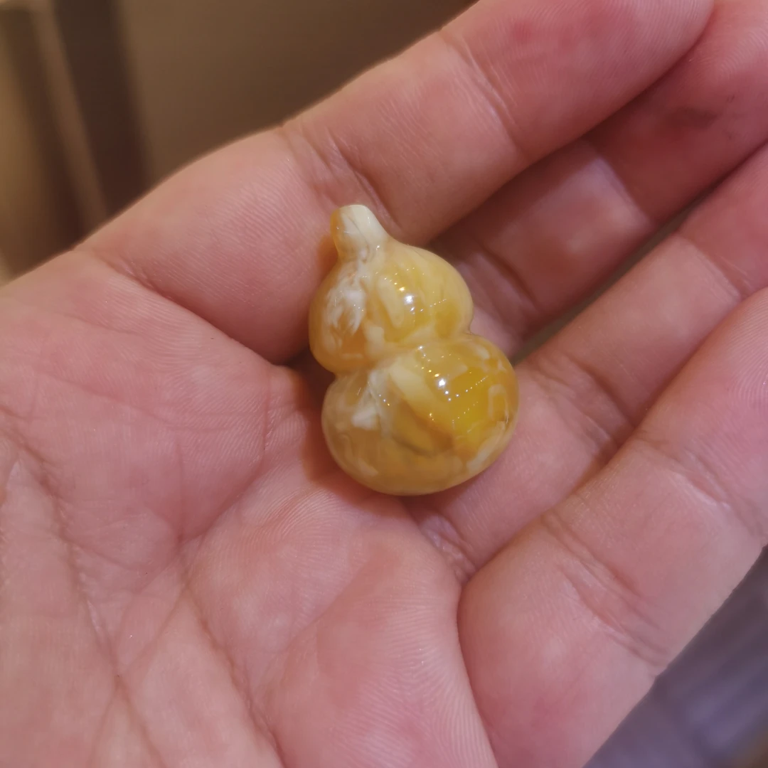 蜜蜡葫芦支持鉴定假一罚十