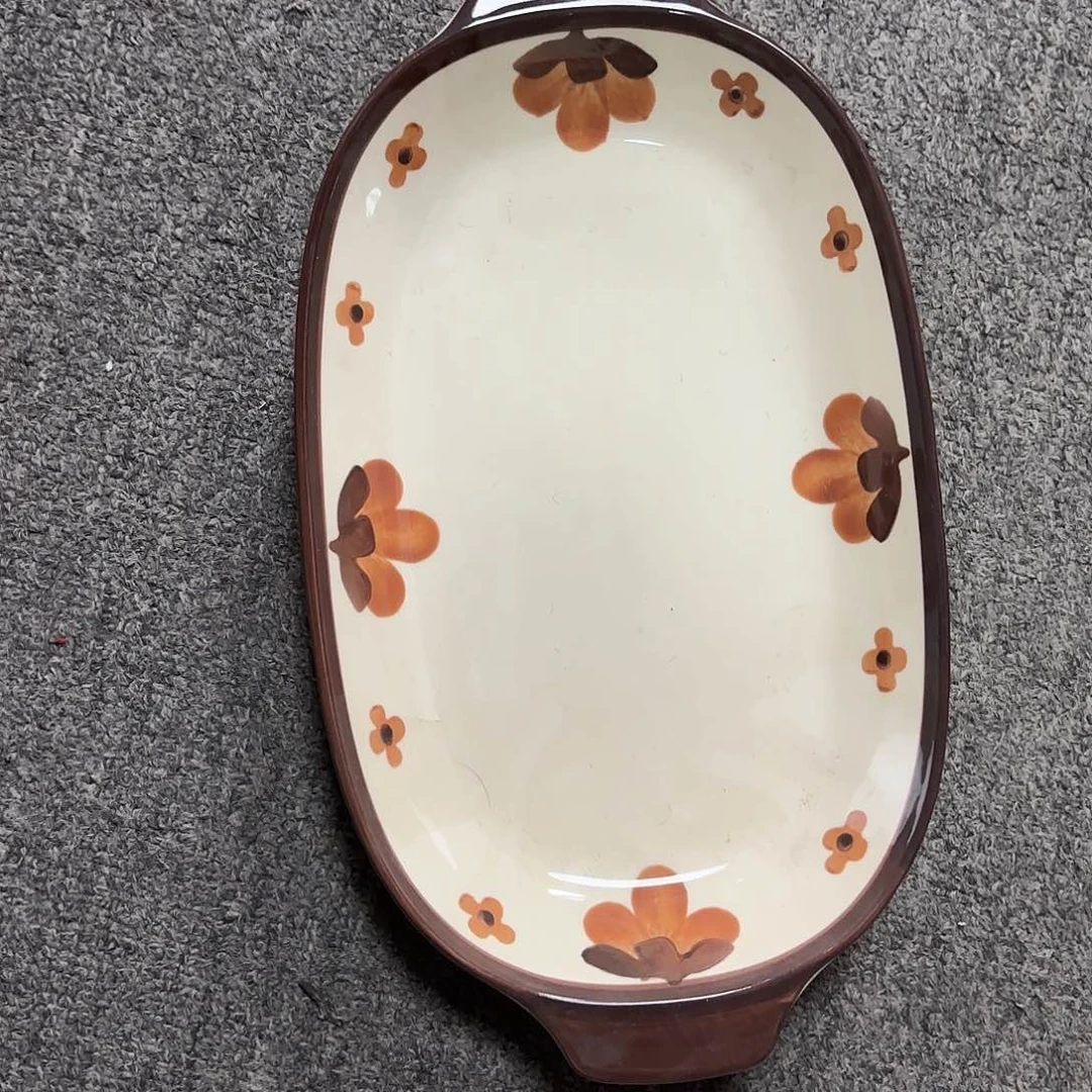 钛合金13寸双耳鱼盘