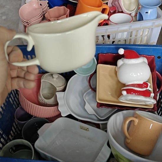 瓷片陶瓷杯碗盘微瑕介意慎拍