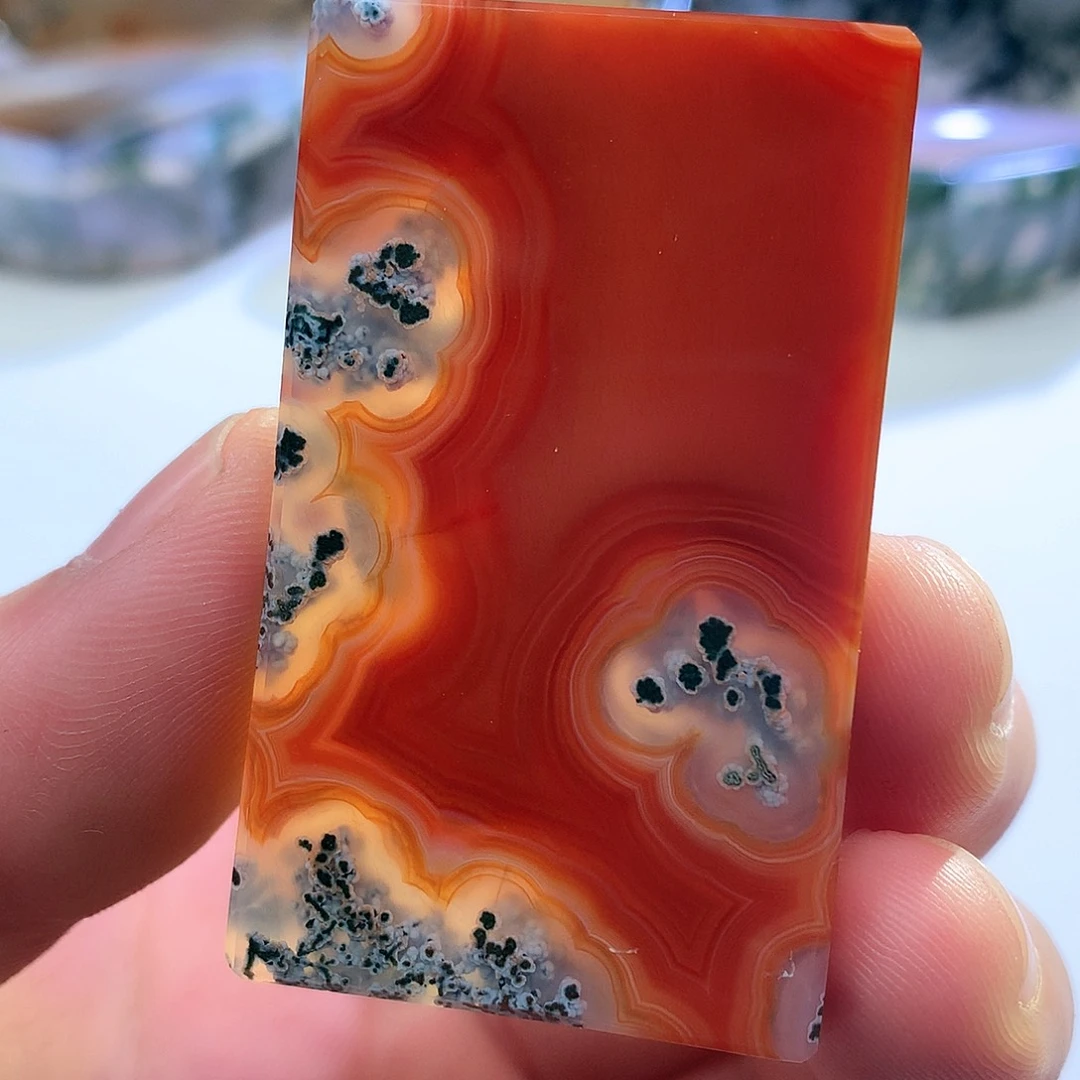 玛瑙/玉髓颈饰未镶嵌一**风