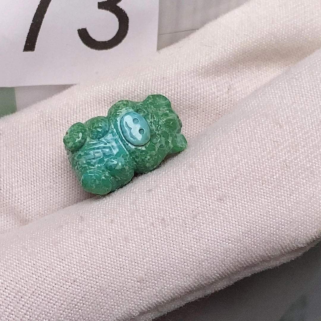 绿松石未镶嵌珠宝半成品