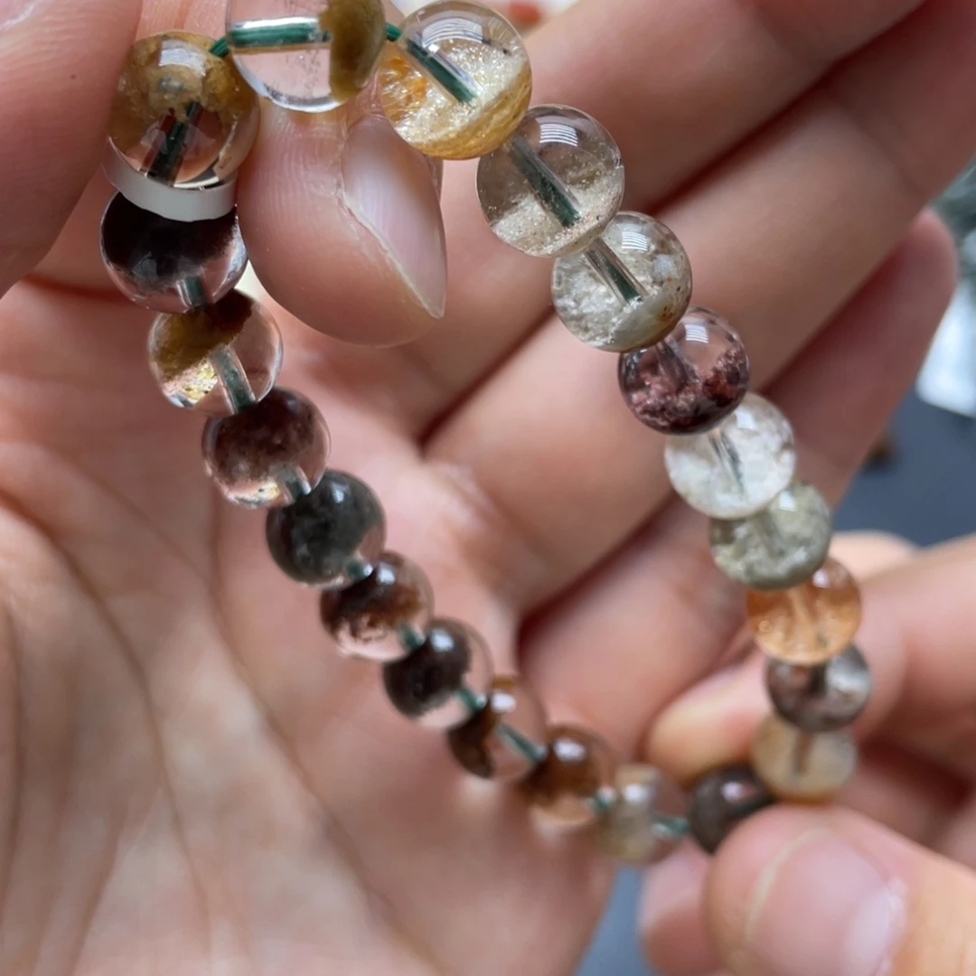 水晶手串未镶嵌四季