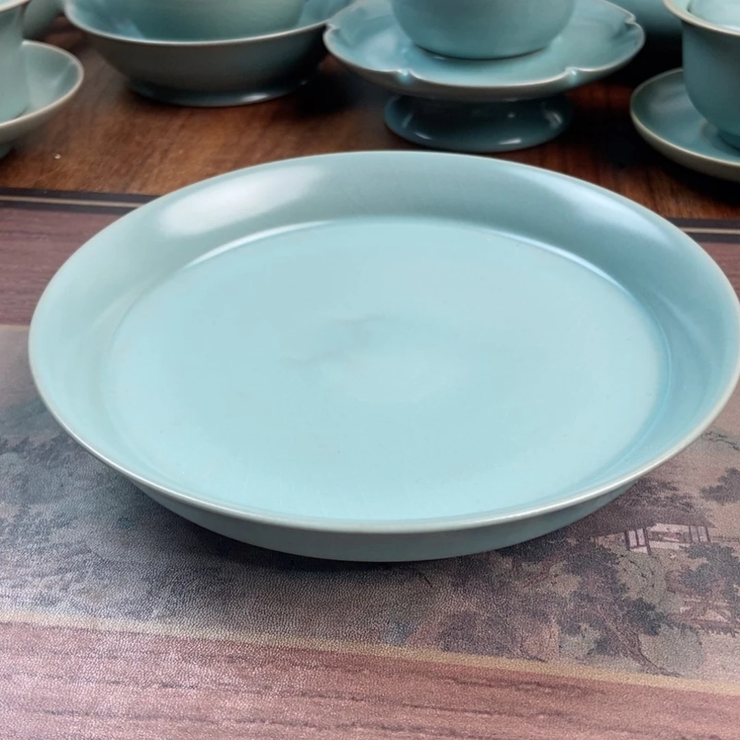 摆件原产地原矿汝瓷～茶器