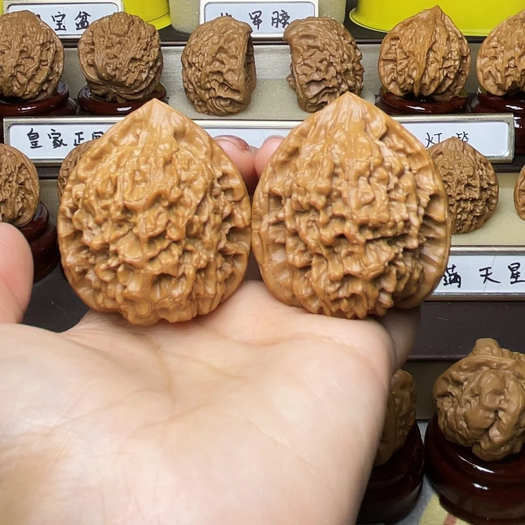 把件文玩核桃官帽45左右