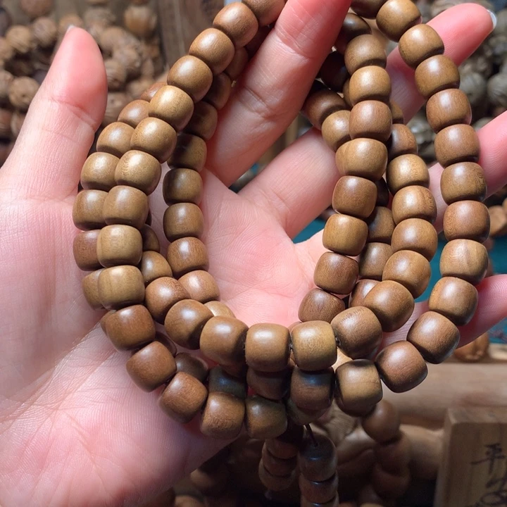 檀香木手串/手链老山檀香9*10多顺纹