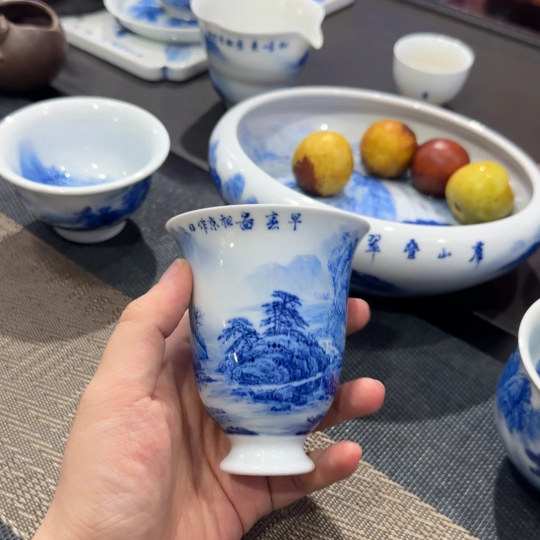 瓷片陶瓷艺术 手绘作品