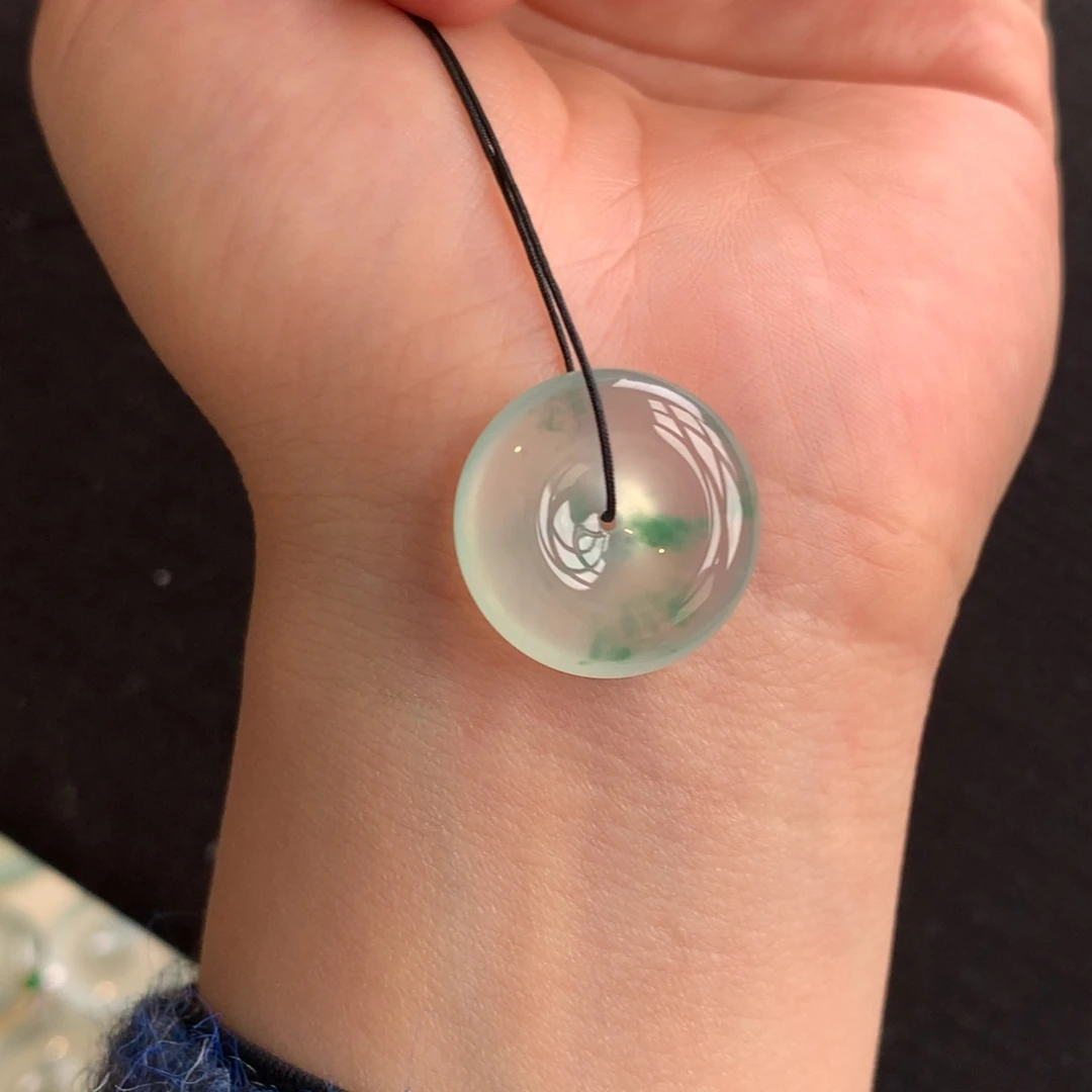 翡翠未镶嵌颈饰天然翡翠