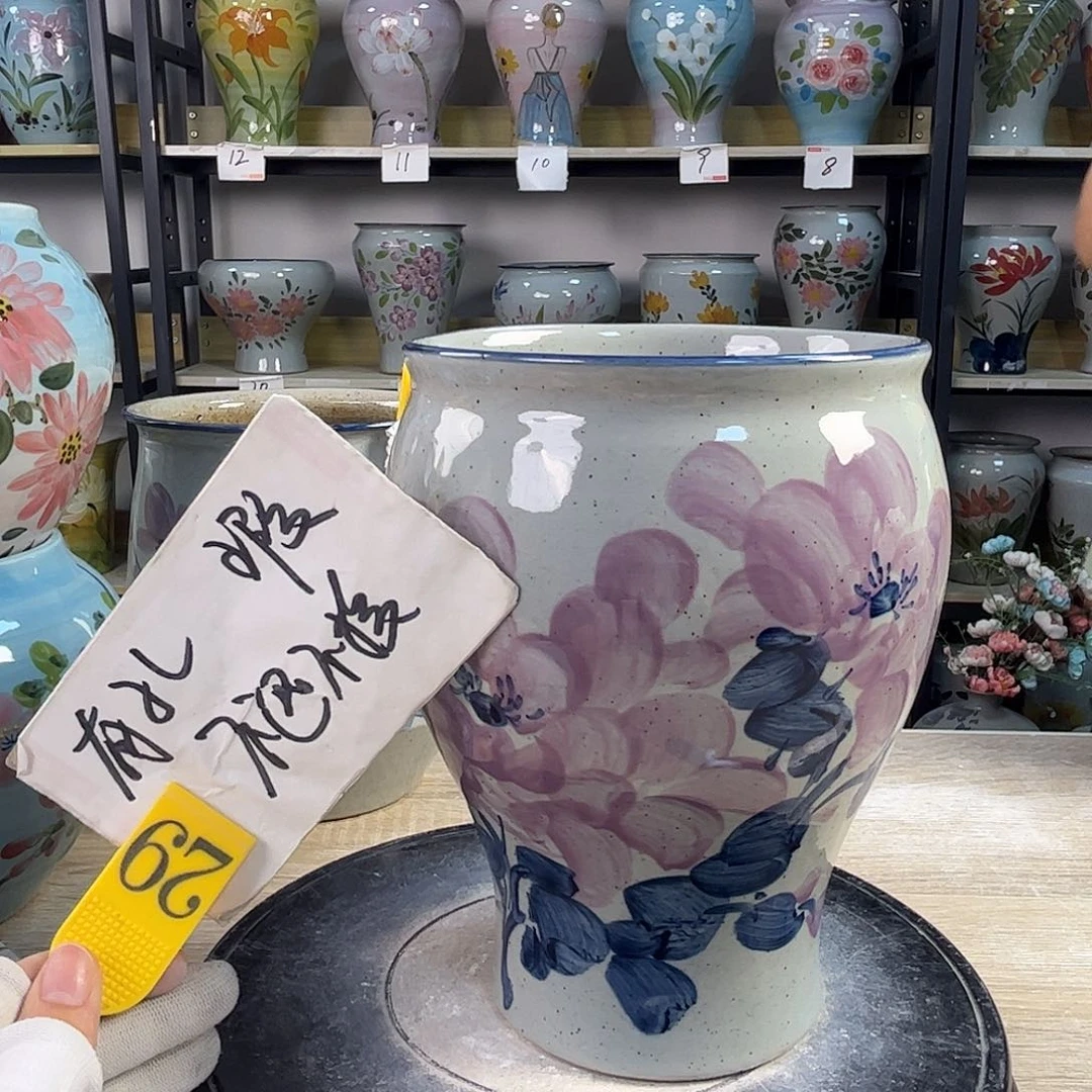 罐1tc景德镇陶瓷花盆