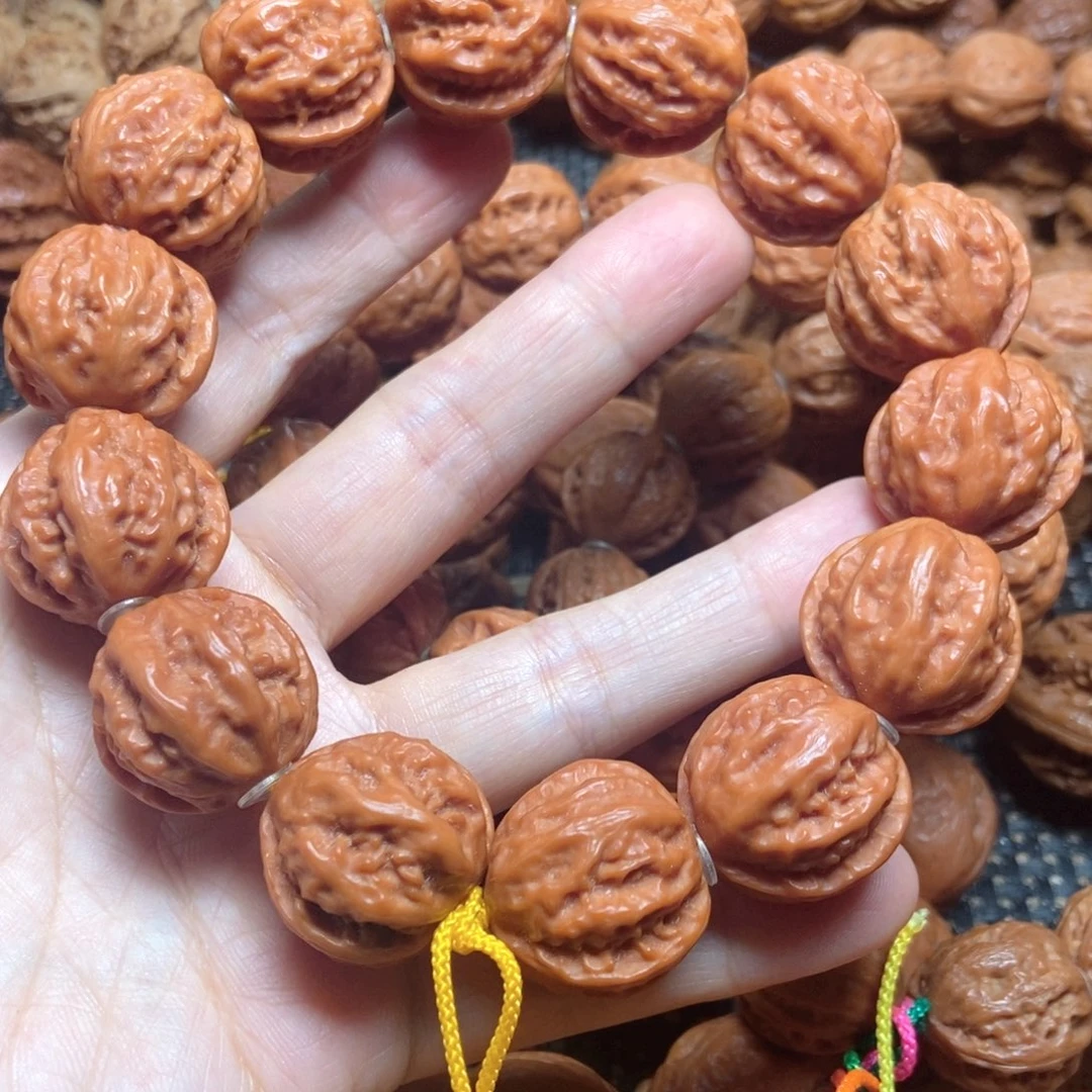 一***哥手串文玩核桃粗筋八棱