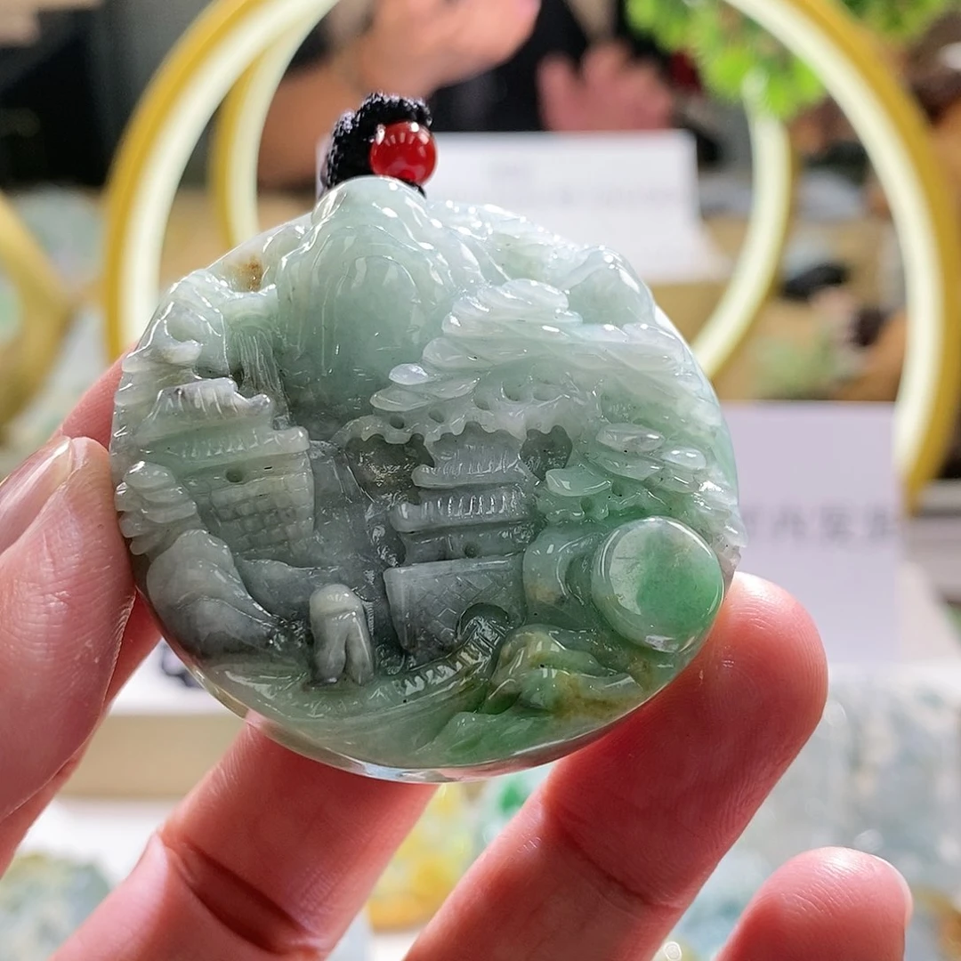 【闪购商品】翡翠颈饰未镶嵌1111111111