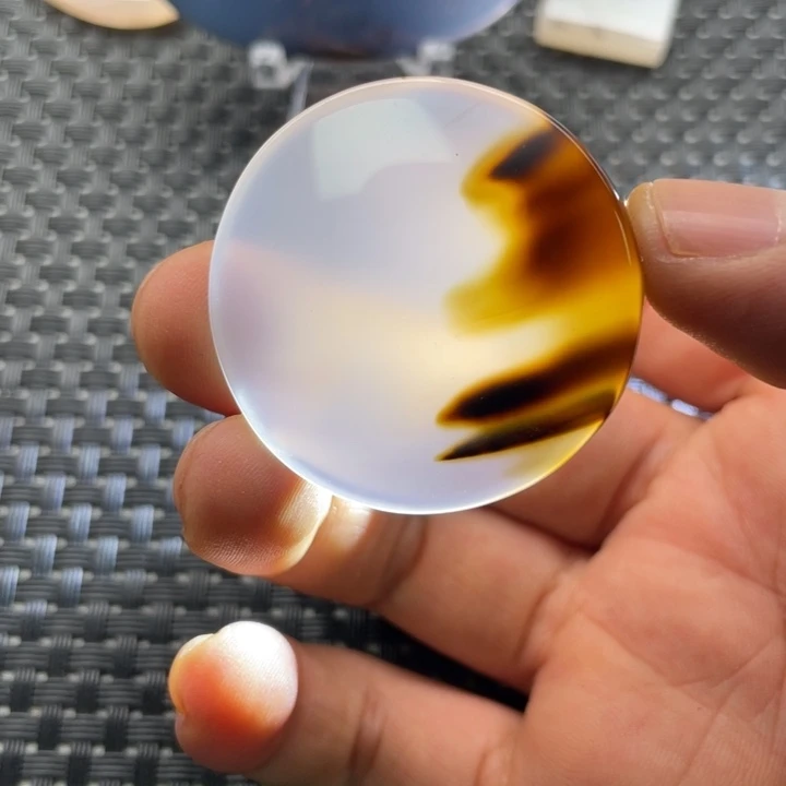 雨***沫玛瑙/玉髓未镶嵌颈饰