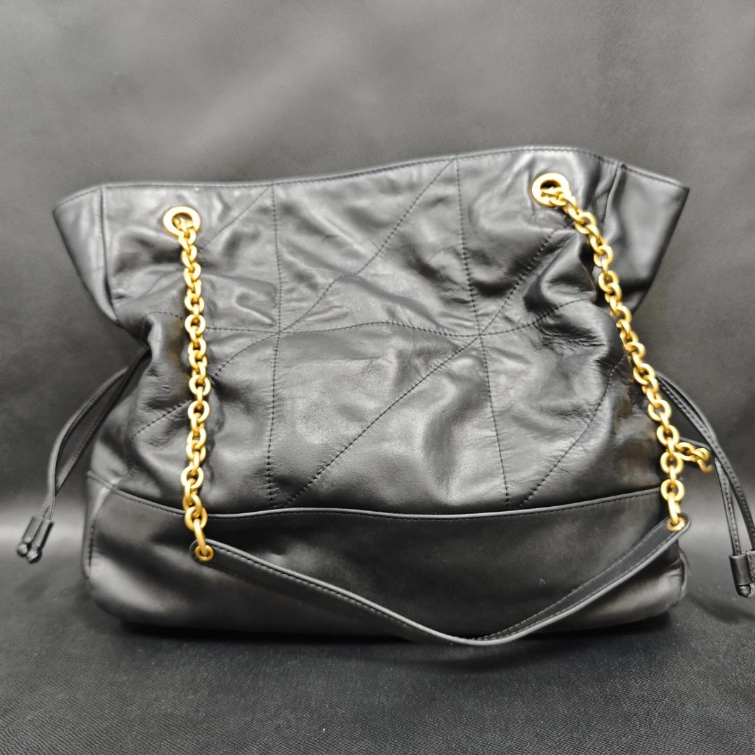 SMVP 高定奢品 时尚潮流真皮新款女包大包35cm 0319 黑色福袋
