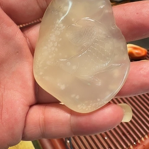 吃***！寿山石寿山魚脑冻