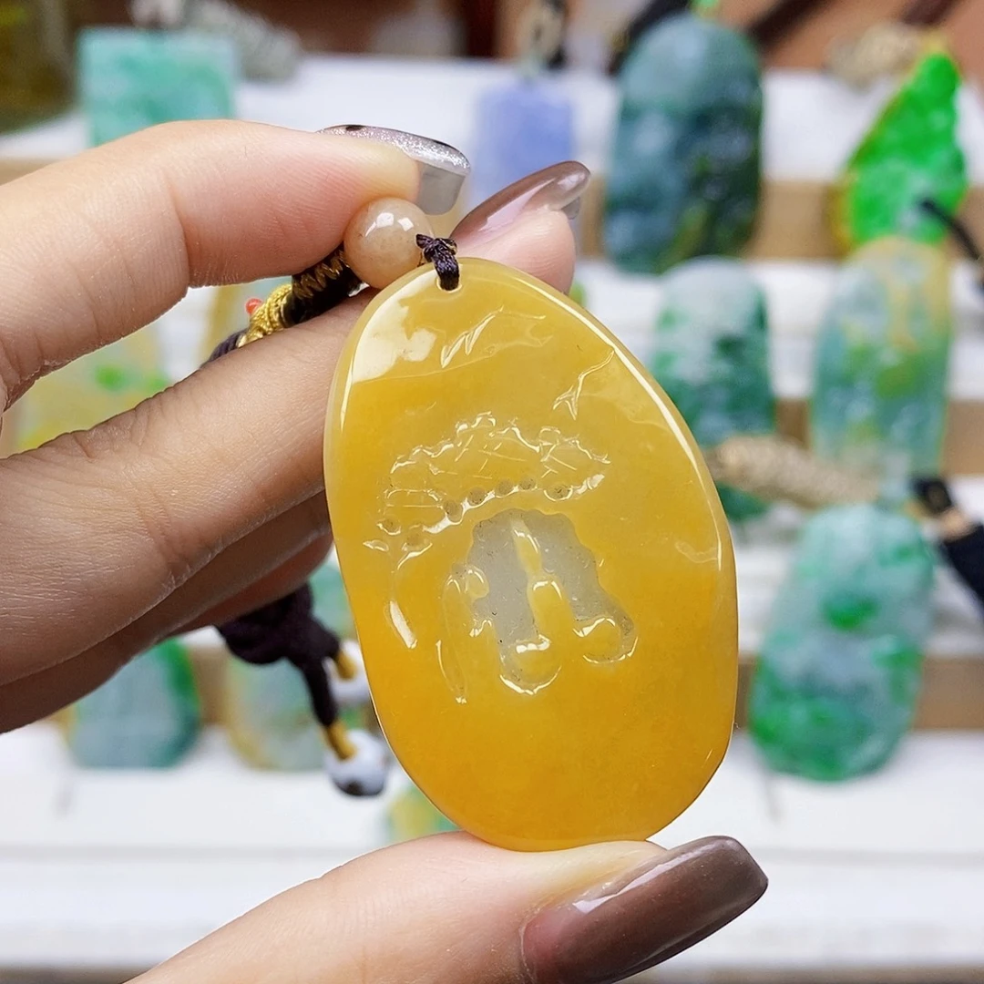 定制翡翠未镶嵌天然翡翠A货