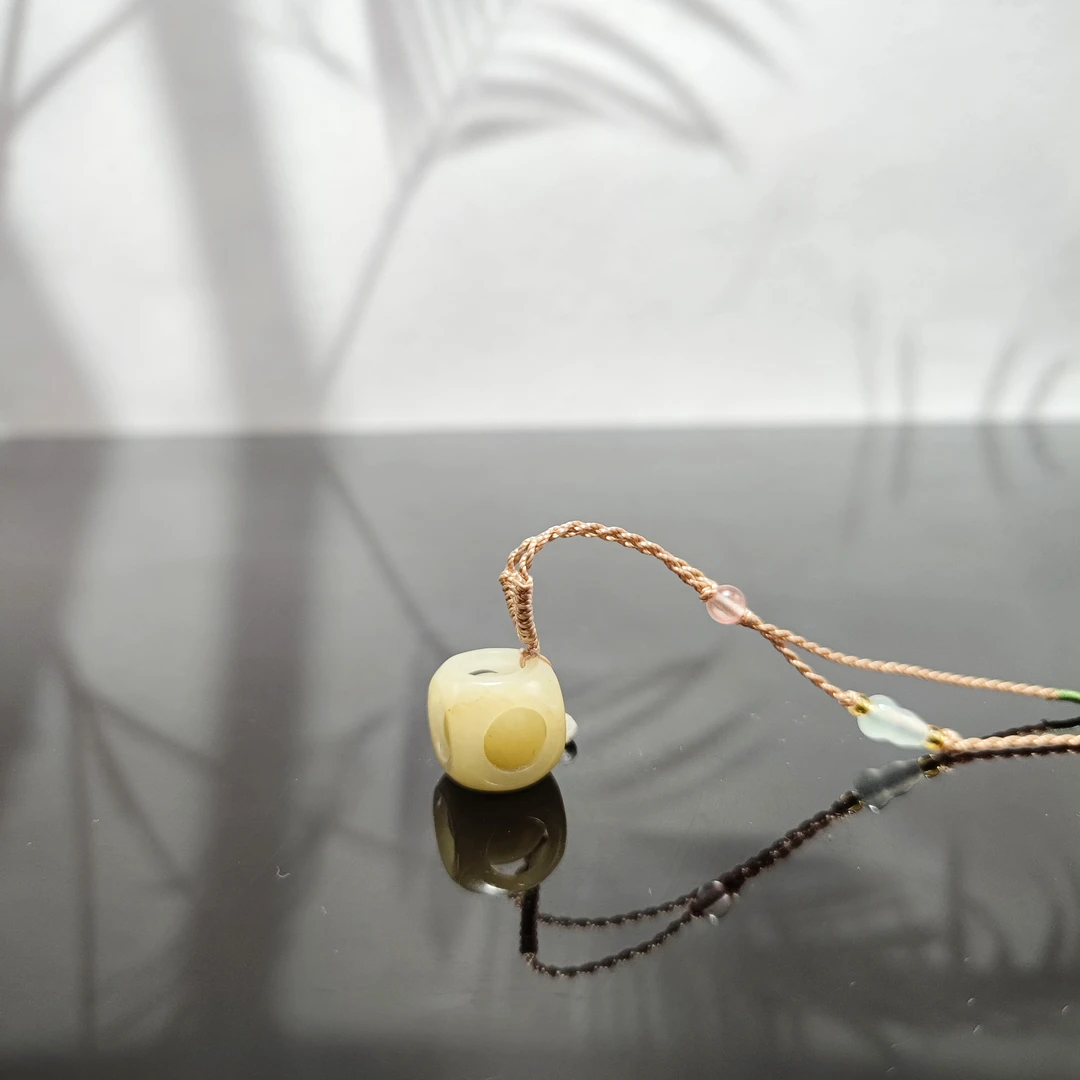 J和田玉转运珠吊坠0101