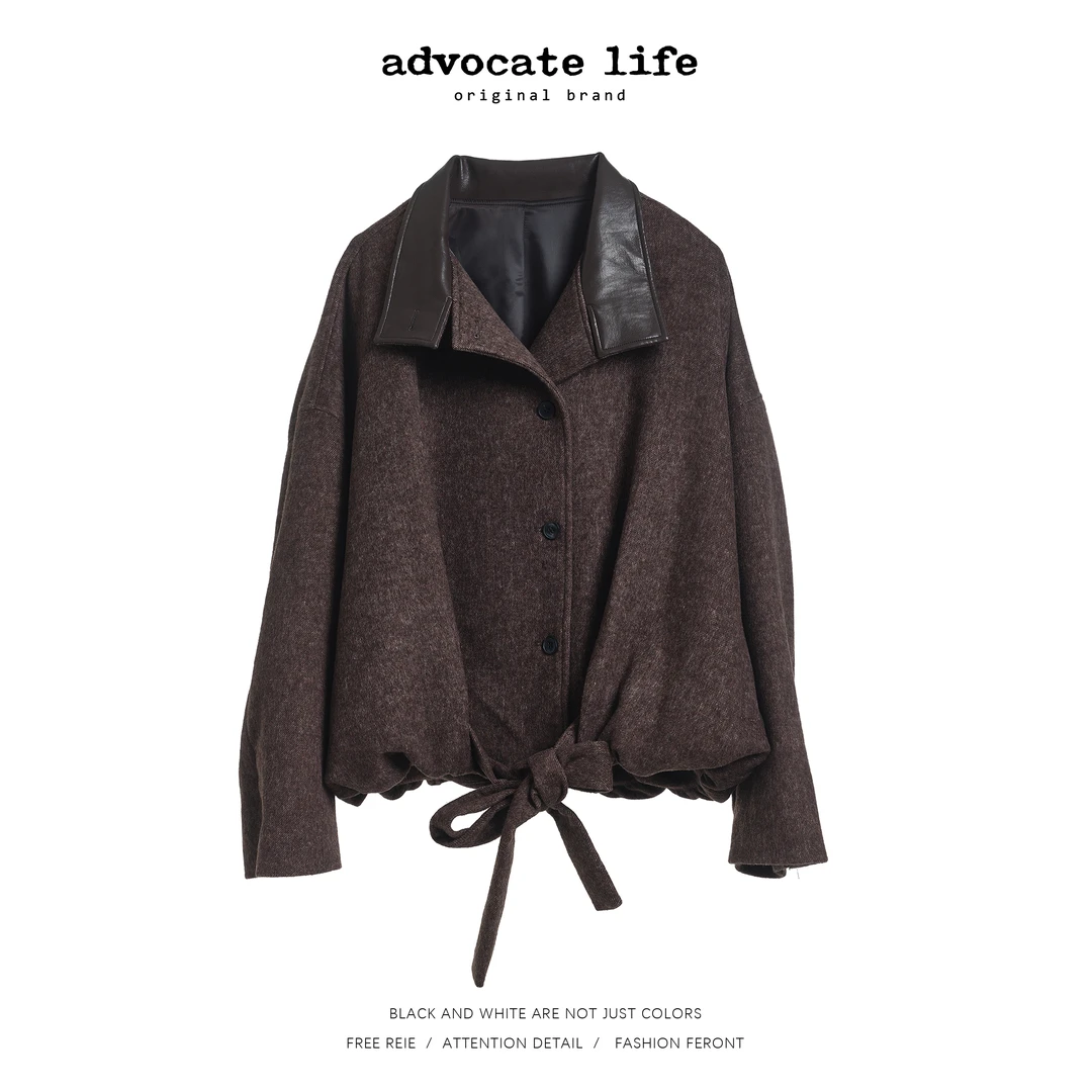 生活主张 Advocatelife上新时尚酷飒风女装高级感外套JQ372057