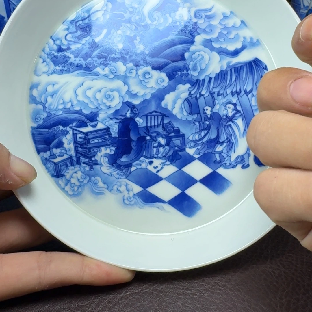 赣***店瓷片当代景德镇陶瓷手绘茶具