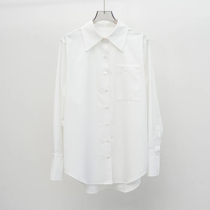 春季新款百搭显瘦设计感时尚针织长袖上衣QWS25009