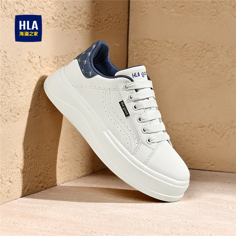 海澜之家男鞋2025新款男士透气时尚休闲鞋运动板鞋增高小白鞋潮鞋