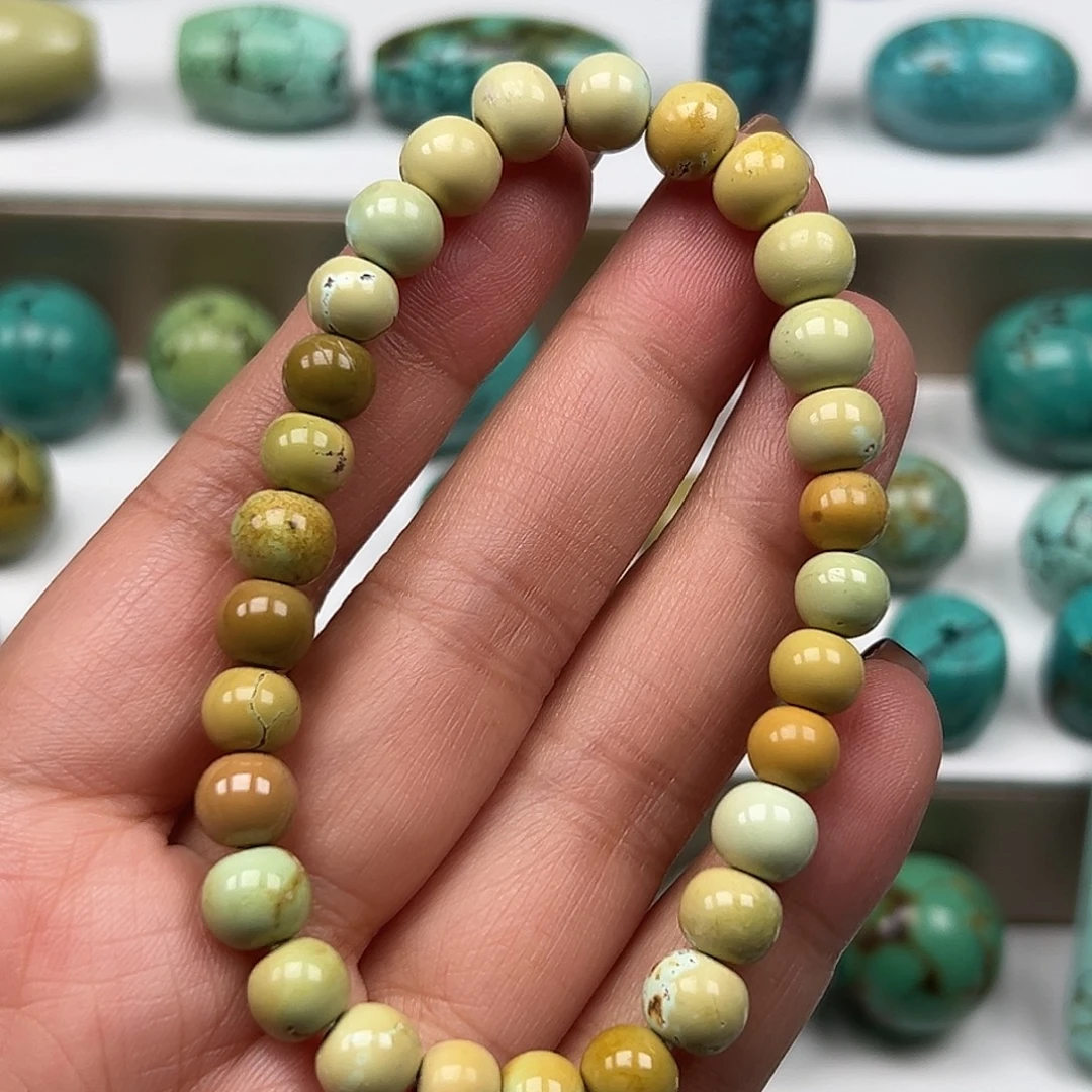 绿松石未镶嵌手链