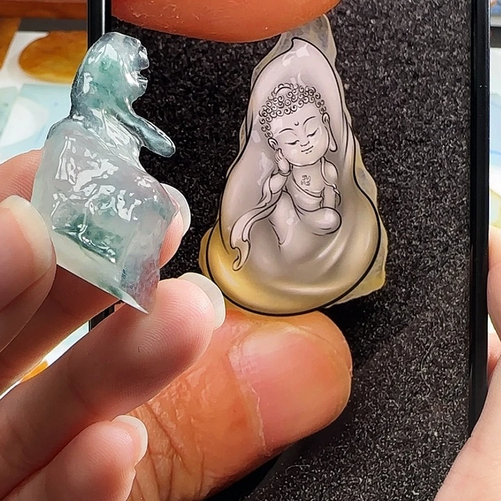 定制翡翠未镶嵌翡翠定制