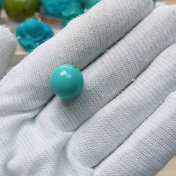 绿松石未镶嵌珠宝圆*