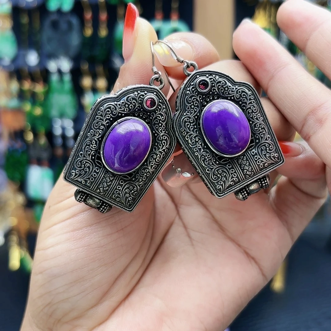 水晶耳饰未镶嵌耳坠