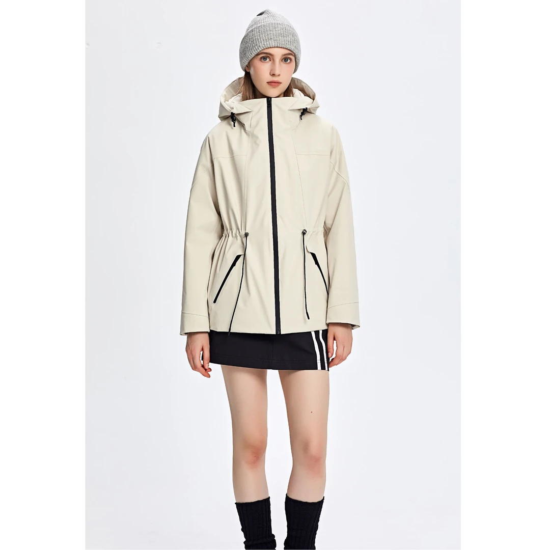 TFK&RDDR新国标【90绒】 风衣鹅绒收腰羽绒服外套 8882