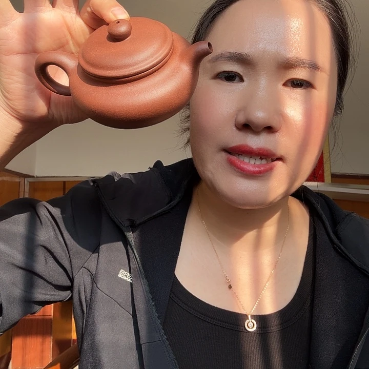 茶壶紫砂紫泥底槽青仿古200cc