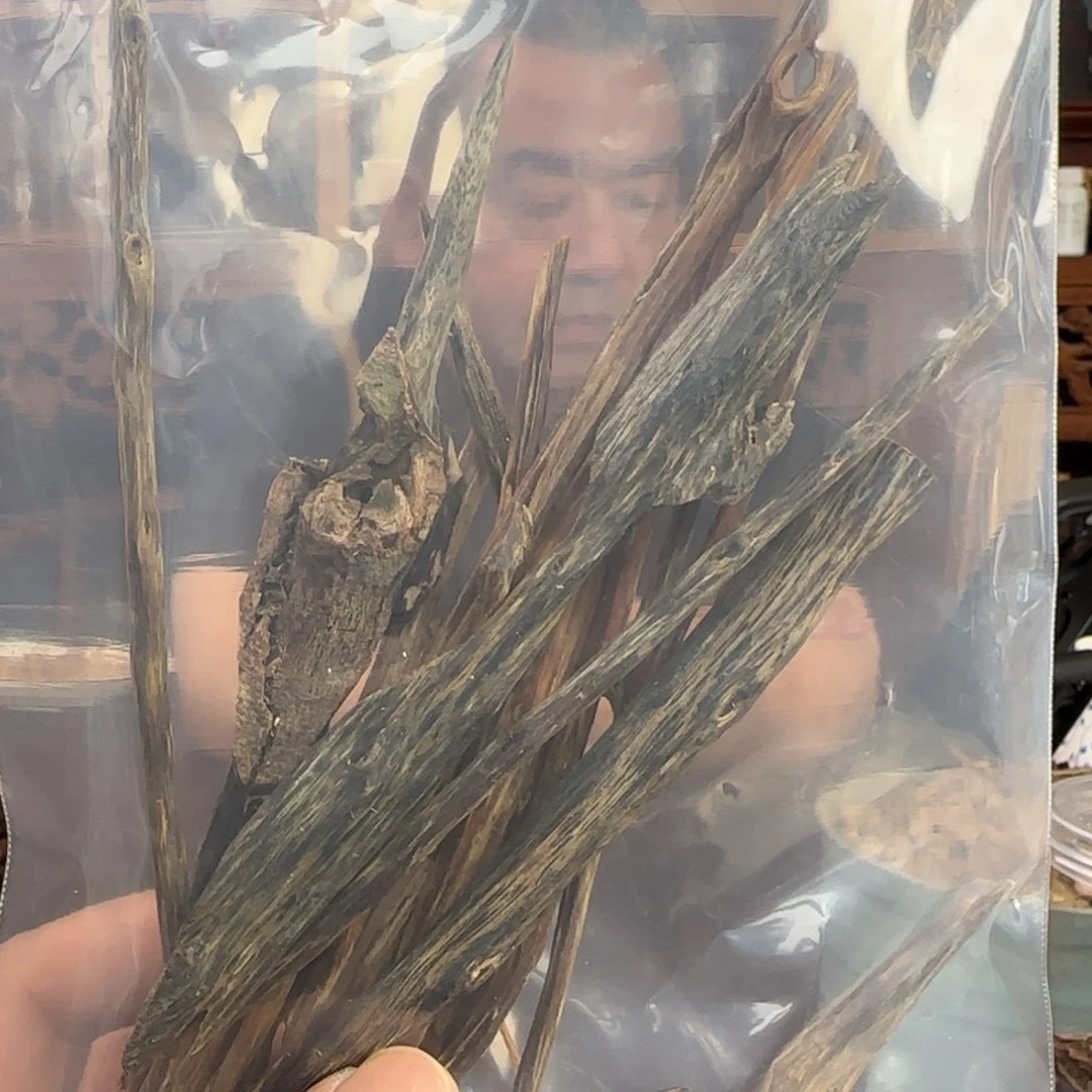 手串沉香奇楠树枝料64克