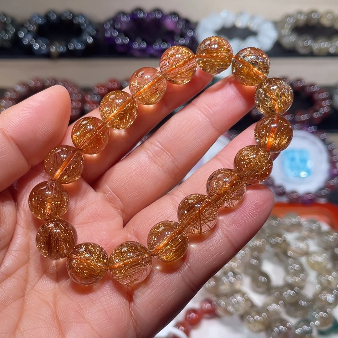 手链水晶未镶嵌发晶手链