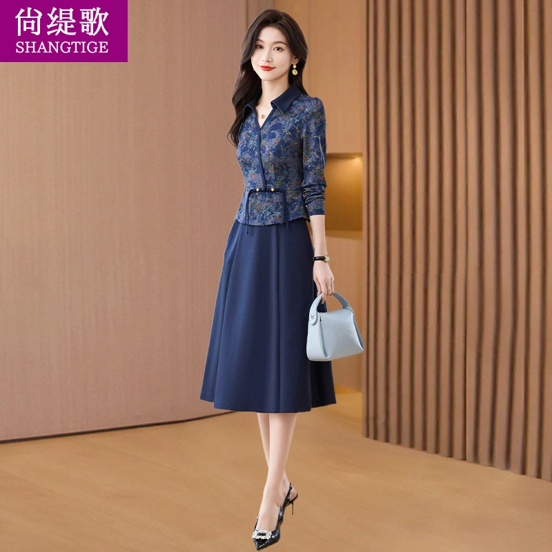 【尚缇歌】喜婆婆妈妈婚宴礼服连衣裙女秋季2025新款十三行爆款今年