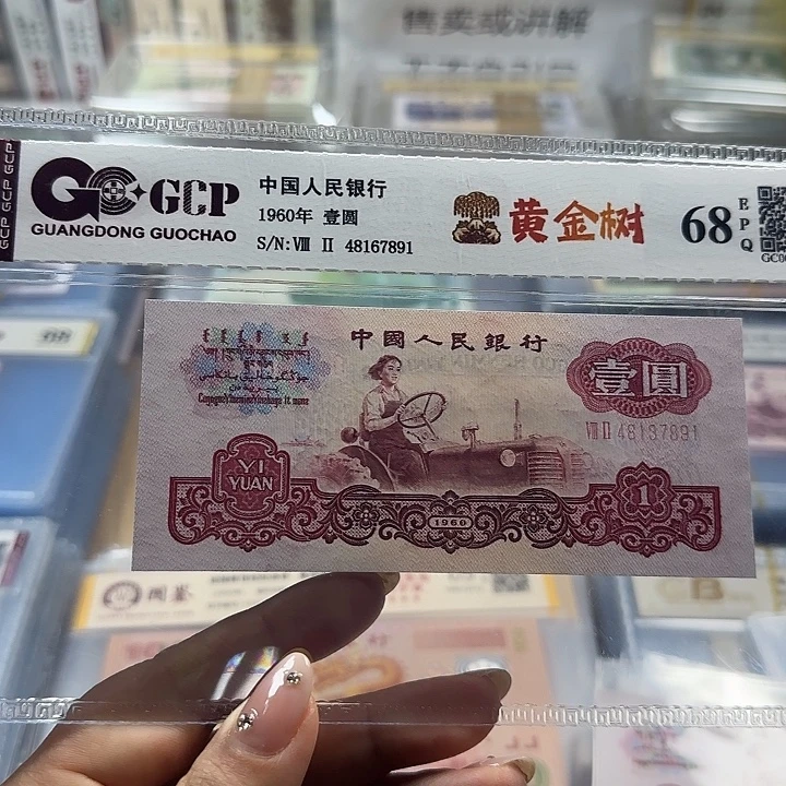 纸三版一元黄金树一张3113