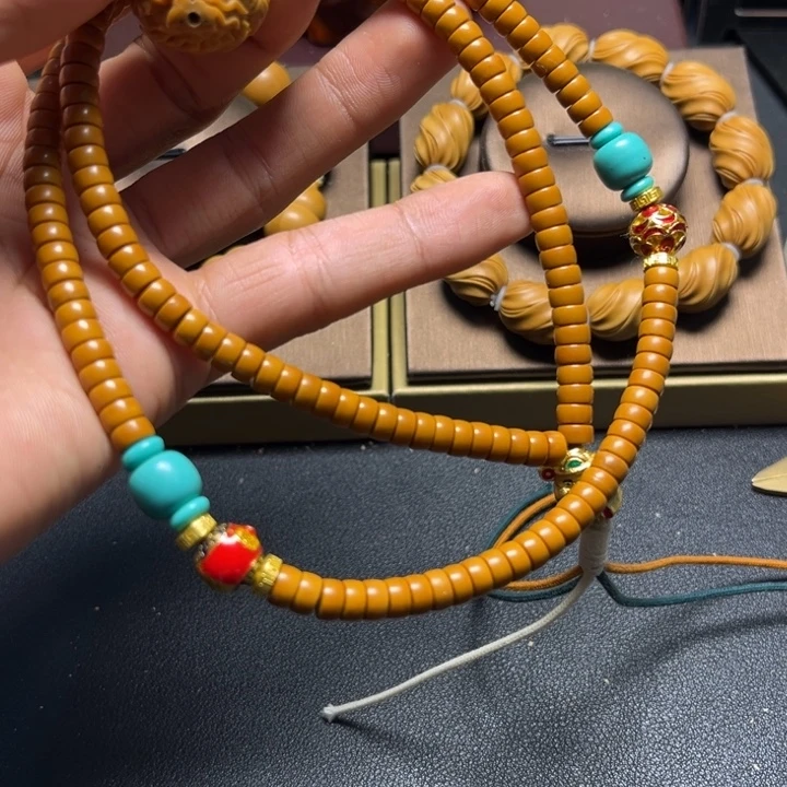 建***者手串/手链橄榄核橄榄核雕药片