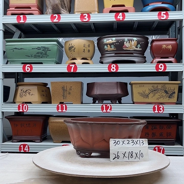 紫砂花盆紫砂花盆