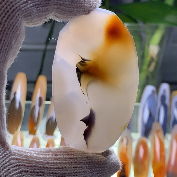 未镶嵌玛瑙/玉髓珠宝半成品58