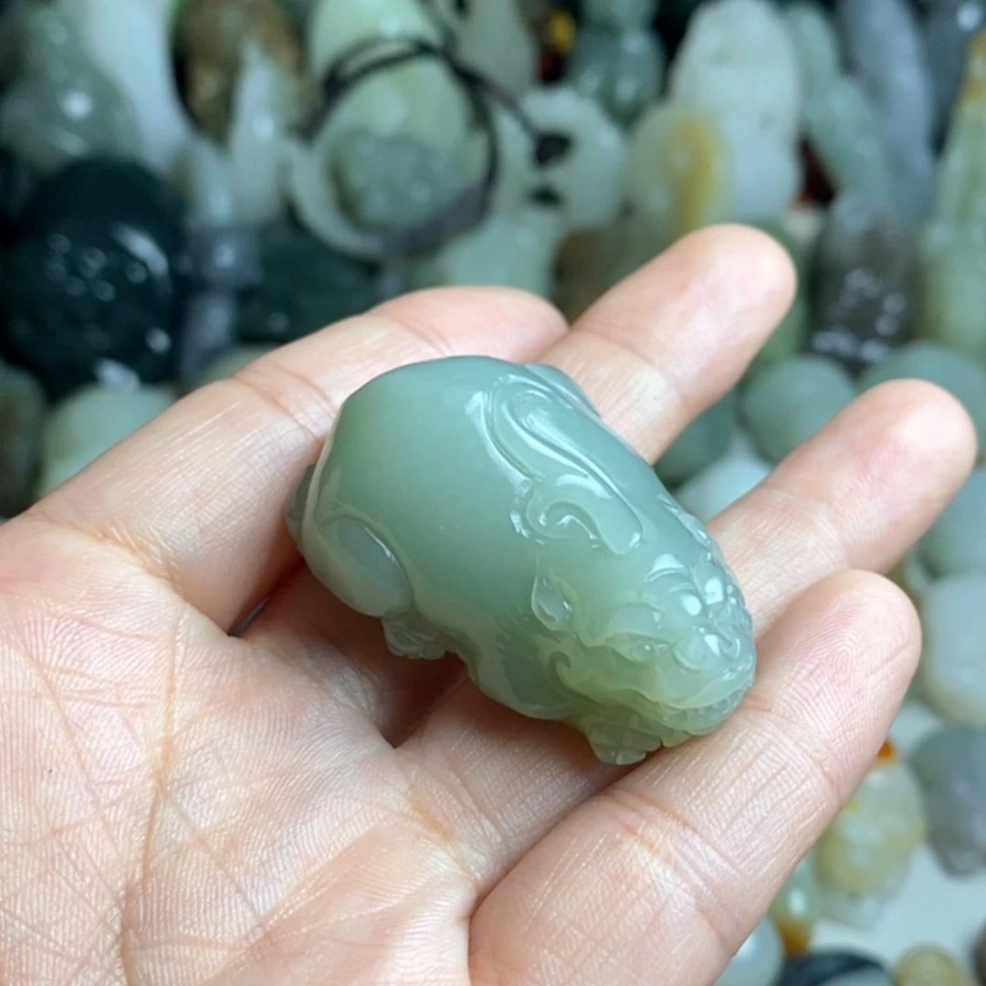 【闪购商品】未镶嵌和田玉挂件鲁****钢