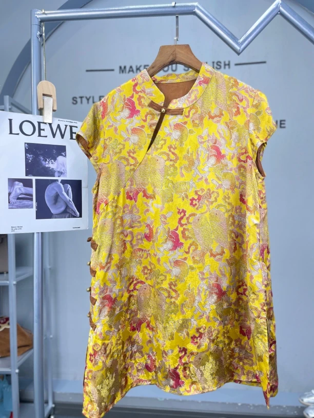 君家新中式时尚双鱼旗袍