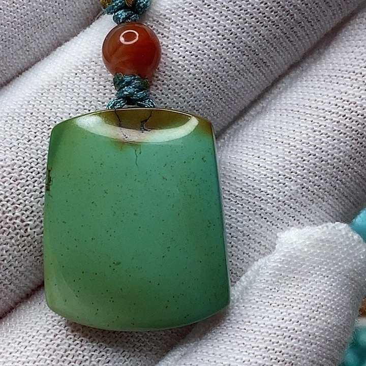 未镶嵌绿松石天然原矿 地大质检