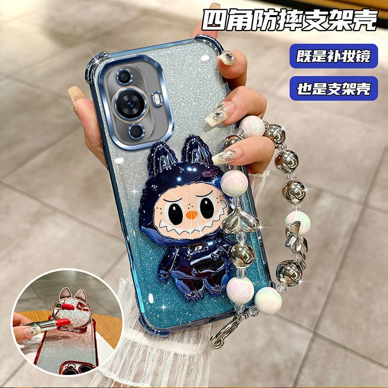适用于适用于华为Nova12活力版手机壳FIN-AL60可爱拉布布支架女时