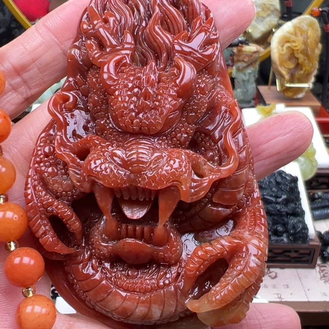 岫玉未镶嵌挂件挂件