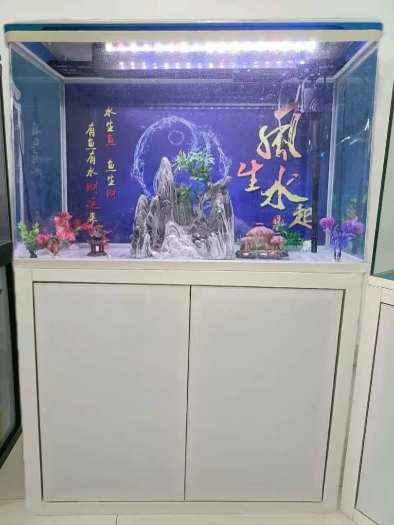 高清热弯玻璃适用于家用办公中小型懒人水族箱
